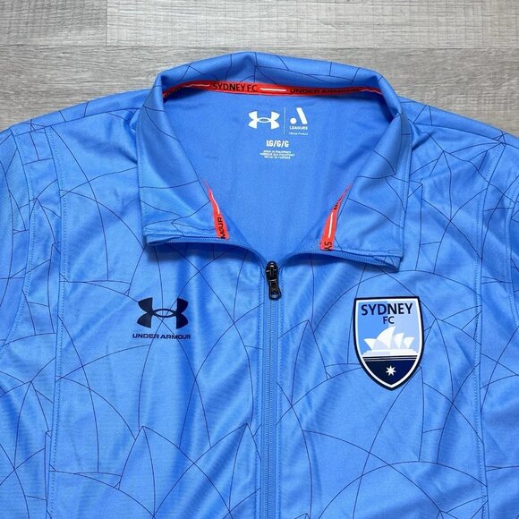 Under Armour Sydney FC Challenger Full Zip Track Jacket Mens Large Soccer RARE - Picture 6 of 10